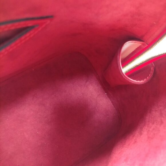 Louis Vuitton LV Hand Bag Alma Red Epi 700-052125 - Picture 9 of 13